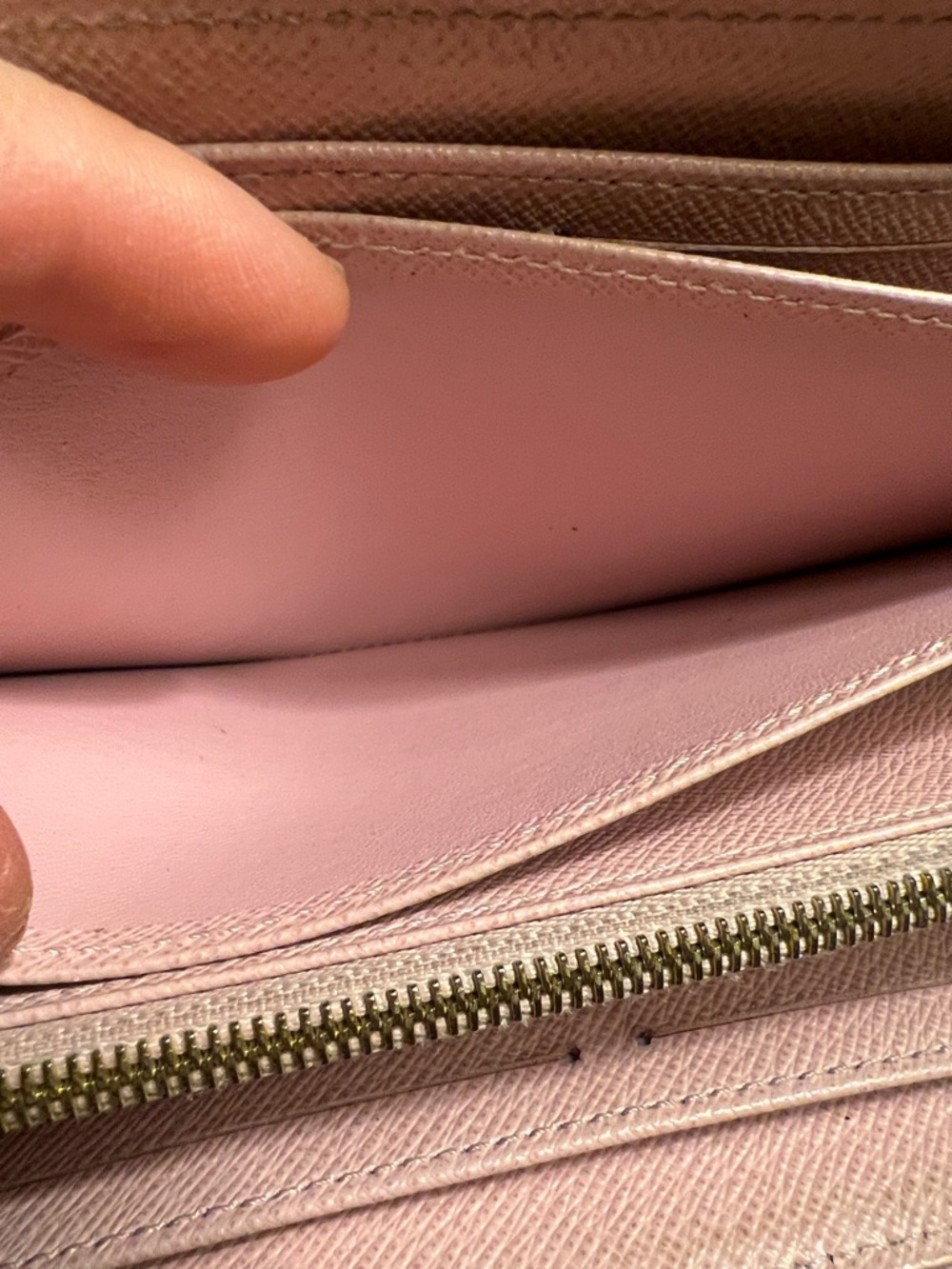 Authentic Louis Vuitton Damier Azur Zip Wallet - Picture 15 of 17